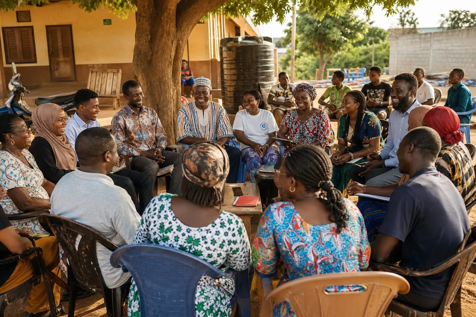 A community of Ghanaian savers